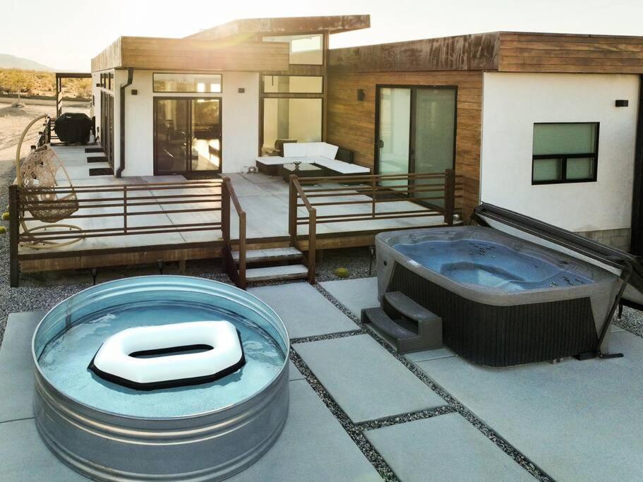 Panoramic Heaven - Luxury Designer Property W Spa Joshua Tree Exterior photo